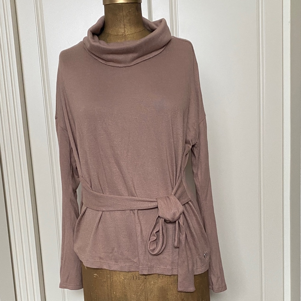 Andrew Marc  Cowl Neck Sweater